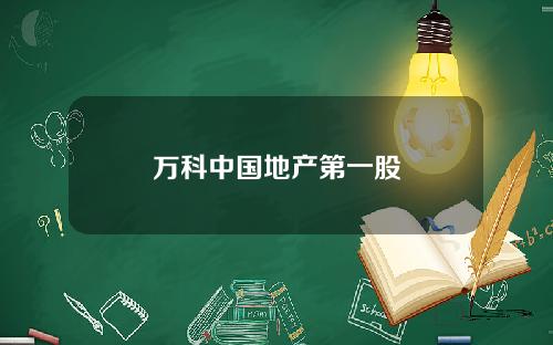 万科中国地产第一股