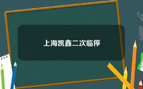 上海凯鑫二次临停
