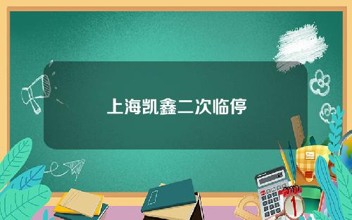 上海凯鑫二次临停
