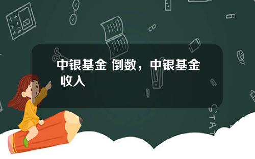 中银基金 倒数，中银基金 收入