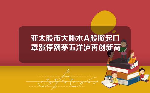 亚太股市大跳水A股掀起口罩涨停潮茅五洋泸再创新高
