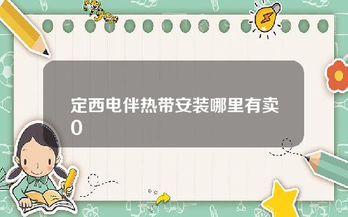定西电伴热带安装哪里有卖0