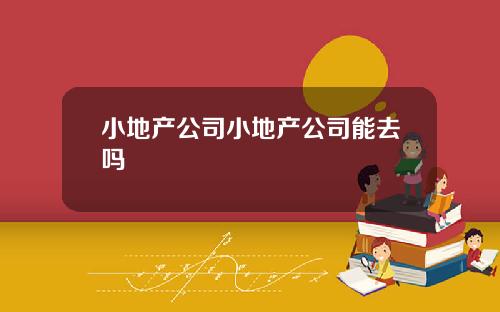 小地产公司小地产公司能去吗