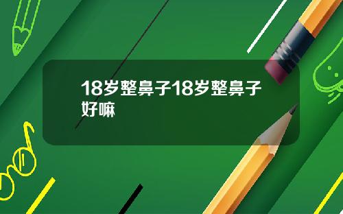 18岁整鼻子18岁整鼻子好嘛