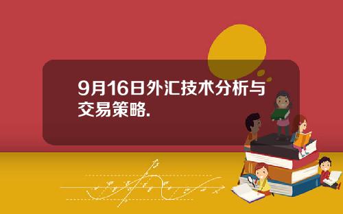 9月16日外汇技术分析与交易策略.