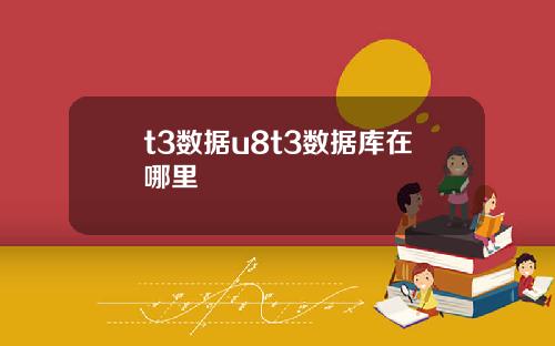 t3数据u8t3数据库在哪里