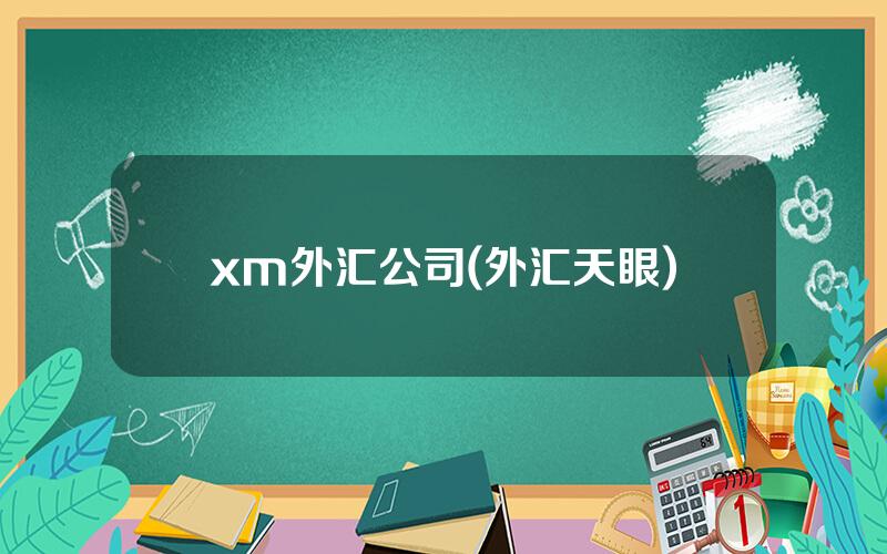 xm外汇公司(外汇天眼)