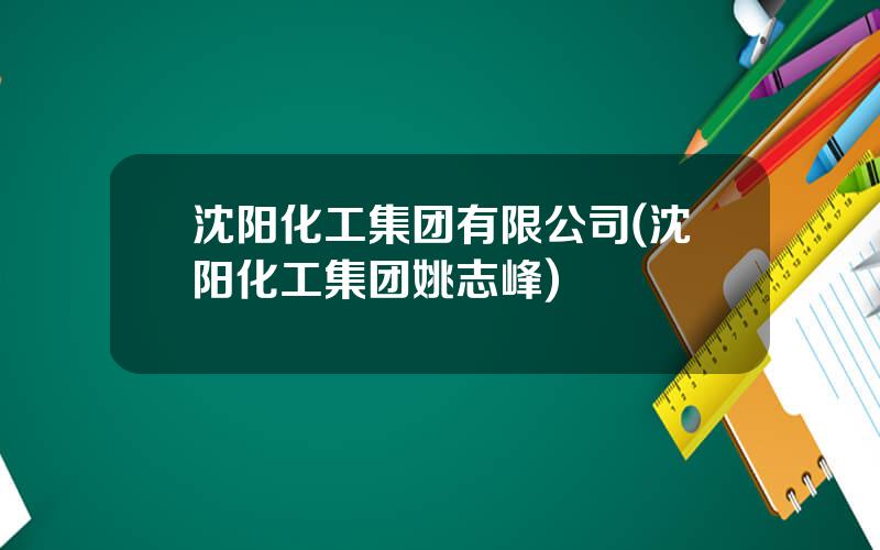 沈阳化工集团有限公司(沈阳化工集团姚志峰)